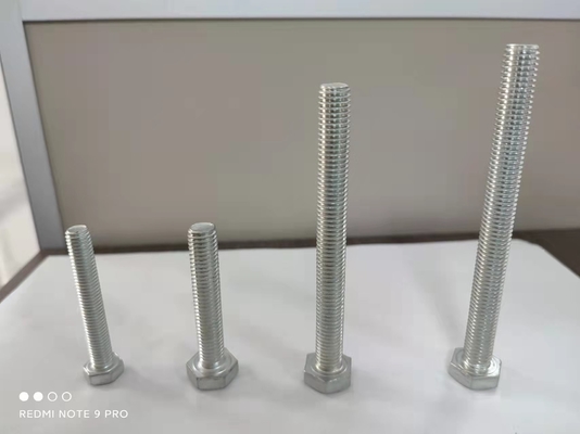 Din933 Din931 Hexagon Bolts 16mm - 70mm গ্রেড 4.8 8.8 10.9