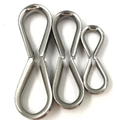 রিগিং সামুদ্রিক গ্রেড স্টেইনলেস স্টীল তারের দড়ি আঙুল ইউরোপীয় বাণিজ্যিক M8 টাইপ