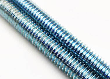শিল্প DIN975 পূর্ণ থ্রেডেড রড fasteners, কার্বন ইস্পাত পরিষ্কার থ্রেড জিংক রোপণ